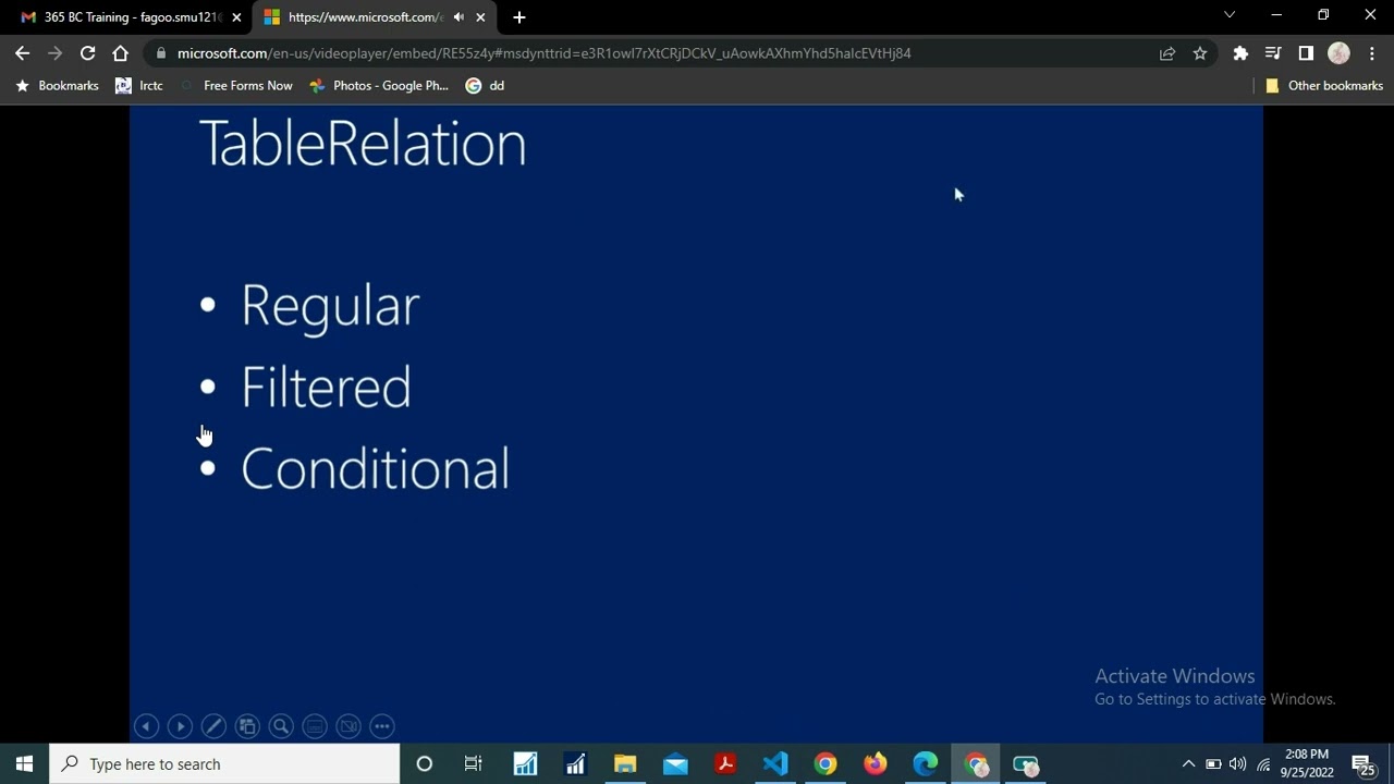 Table Relation In Business Central 365