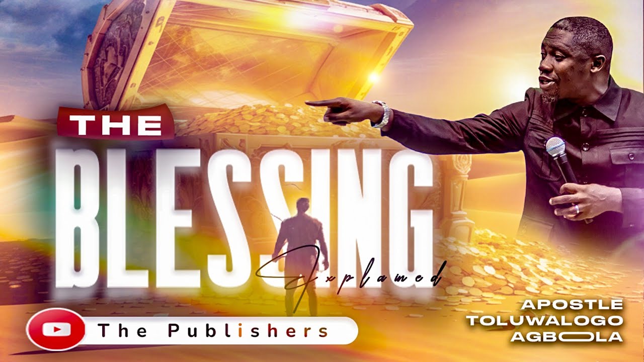 Apostle Tolu explains the Blessing from the point of creation #toluagboola #theblessing #christian