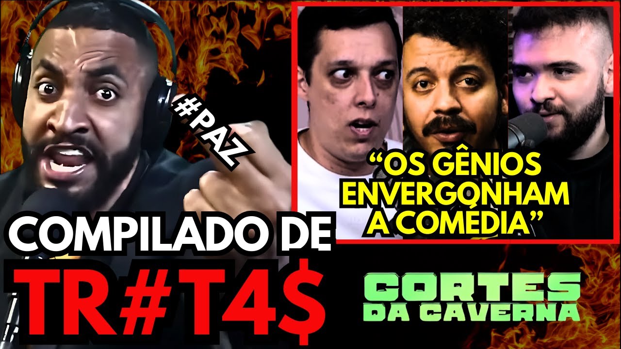 COMPILADO de TR3TAS do CAVERNA DO OGRO