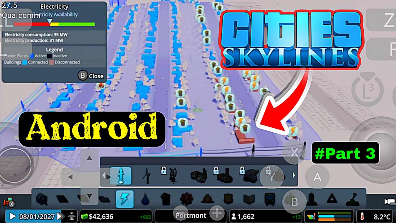 Cities Skylines Mobile Gameplay Part 3 | Expanding My City & Traffic Fix!