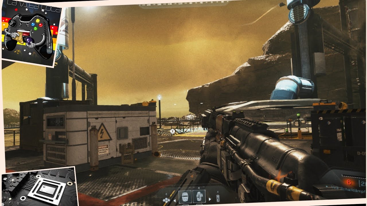 Call of Duty infinite warfare XBox One X Enhanced Gameplay