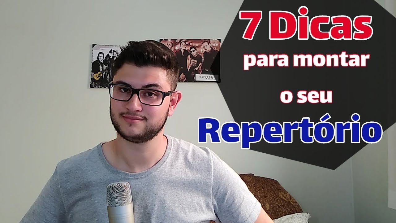 Como montar Repertório de Barzinho
