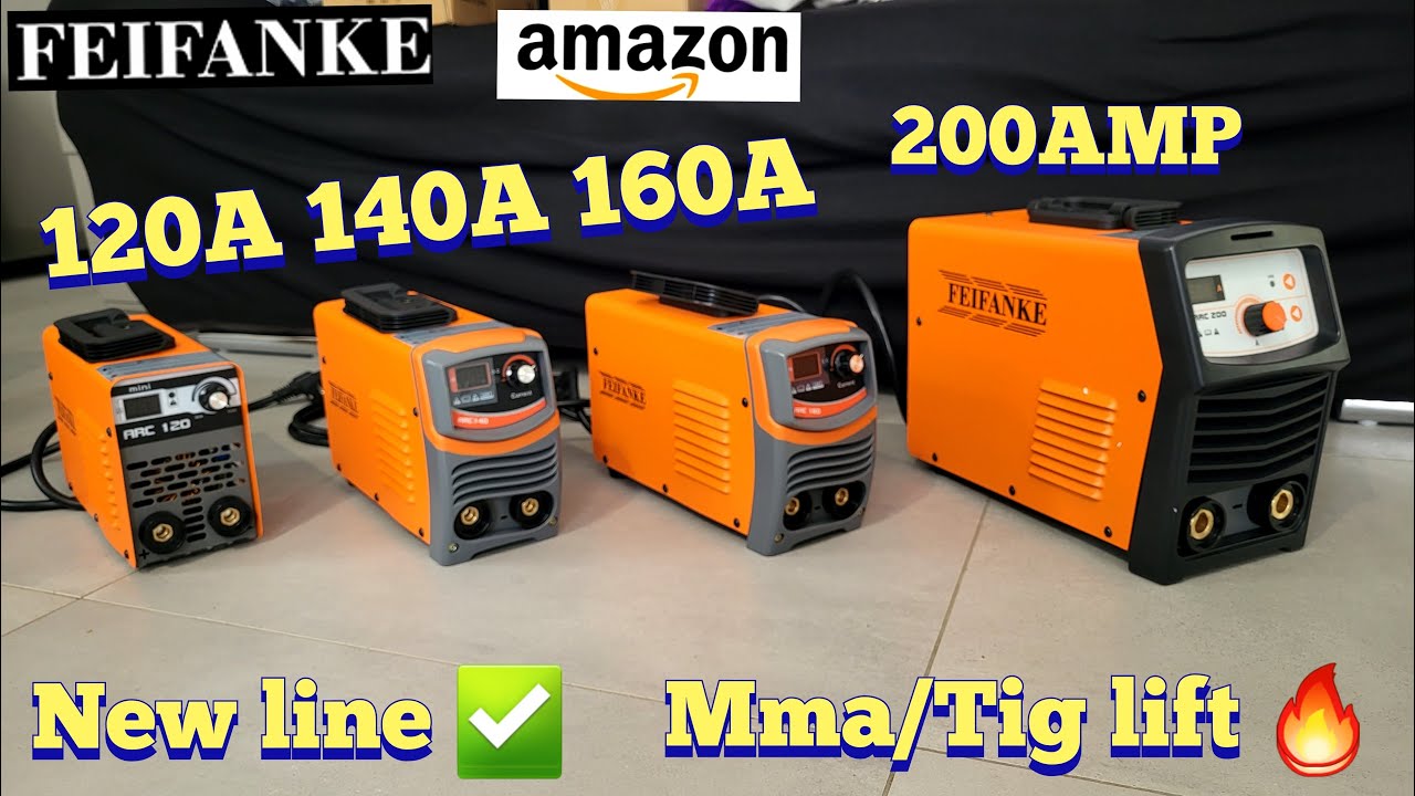 Saldatrici mma tig lift Feifanke arc 120 140 160 200 ampere reali ✔ | welding machine by amazon