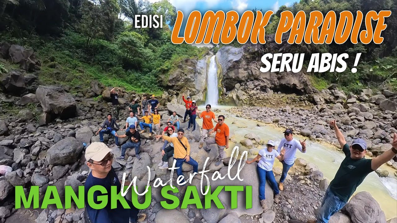 LOMBOK PARADISE Episode 6 Mangku Sakti Waterfall #motovlogtouring #lomboksembalun #sembalunlombok