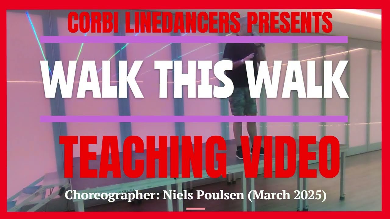 Walk This Walk  LINE DANCE (Teaching Video)