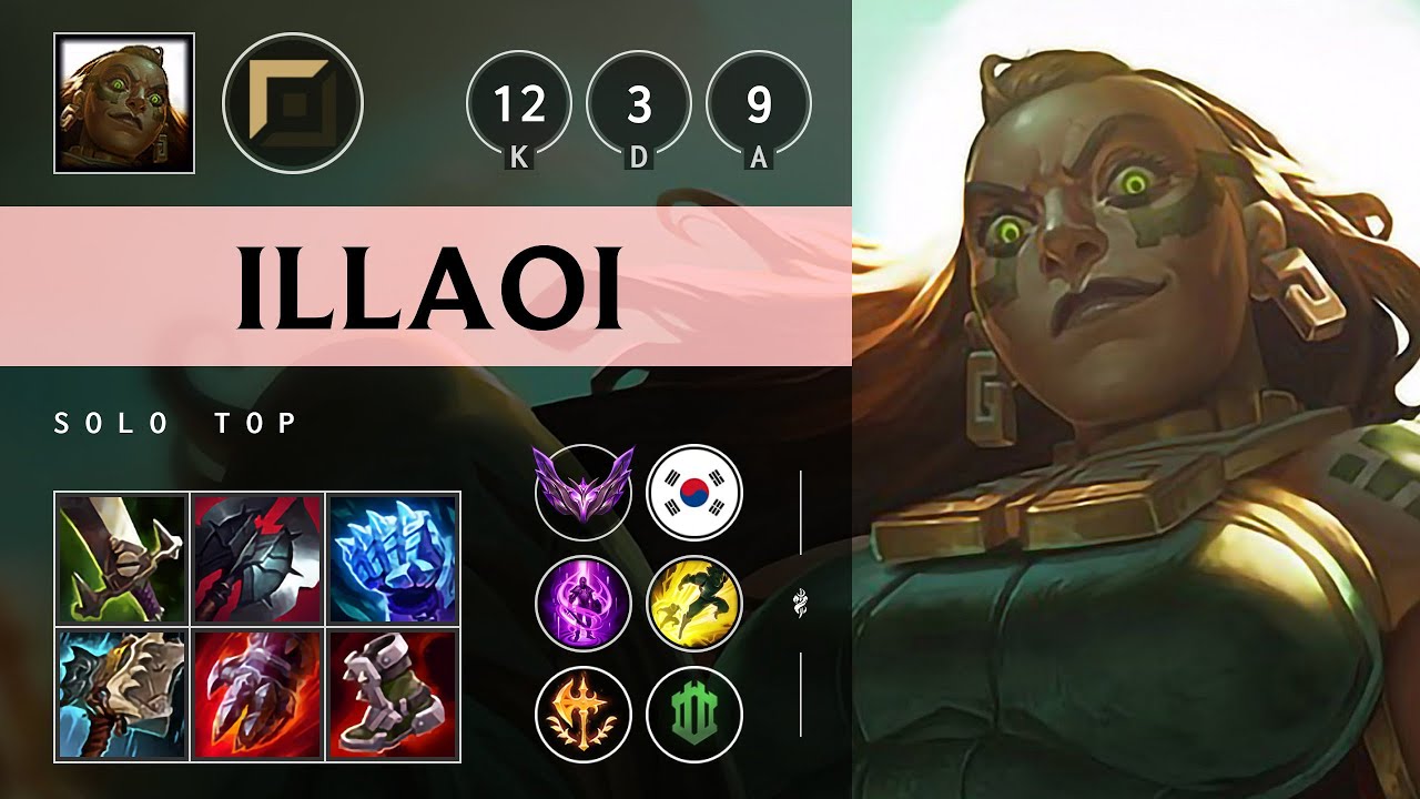 Illaoi Top vs Zac: Godlike - KR Master Patch 14.18
