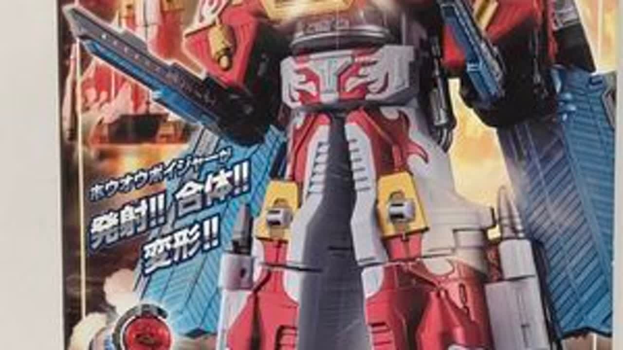 宇宙战队DX版 巨凤王 合体玩具评测视频 凤凰航行者 火箭卫星 #万代 #男孩玩具 #玩具 #特摄剧 #变形玩具 #超级战队 #宇宙战队