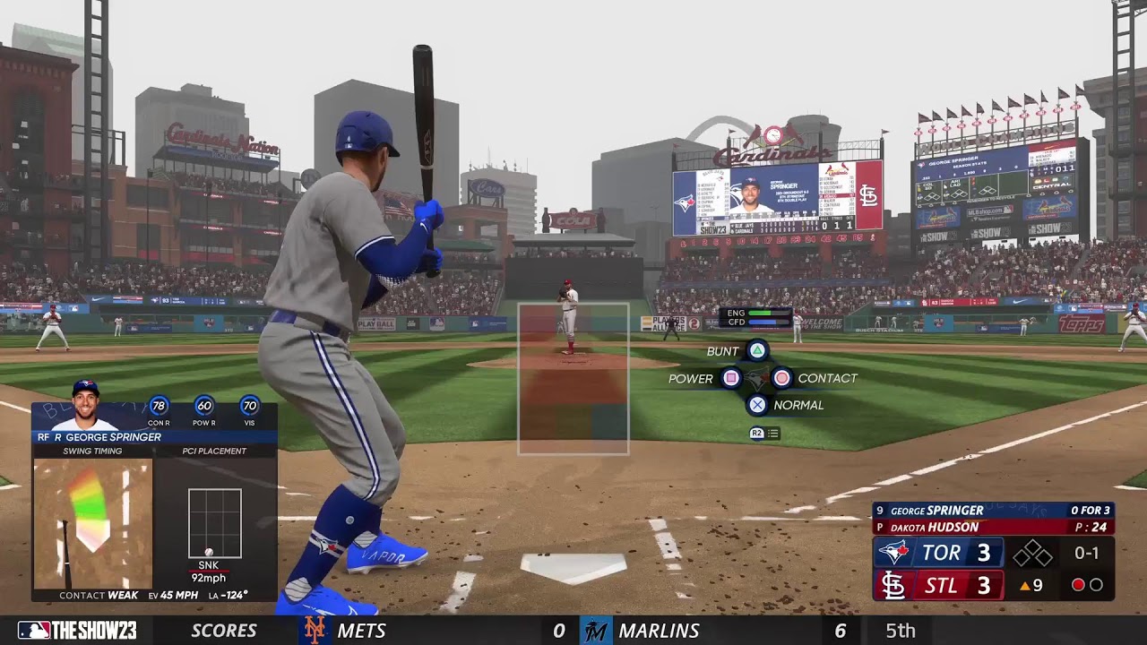 Game two off the season Toronto blue jays against st.louis 2023