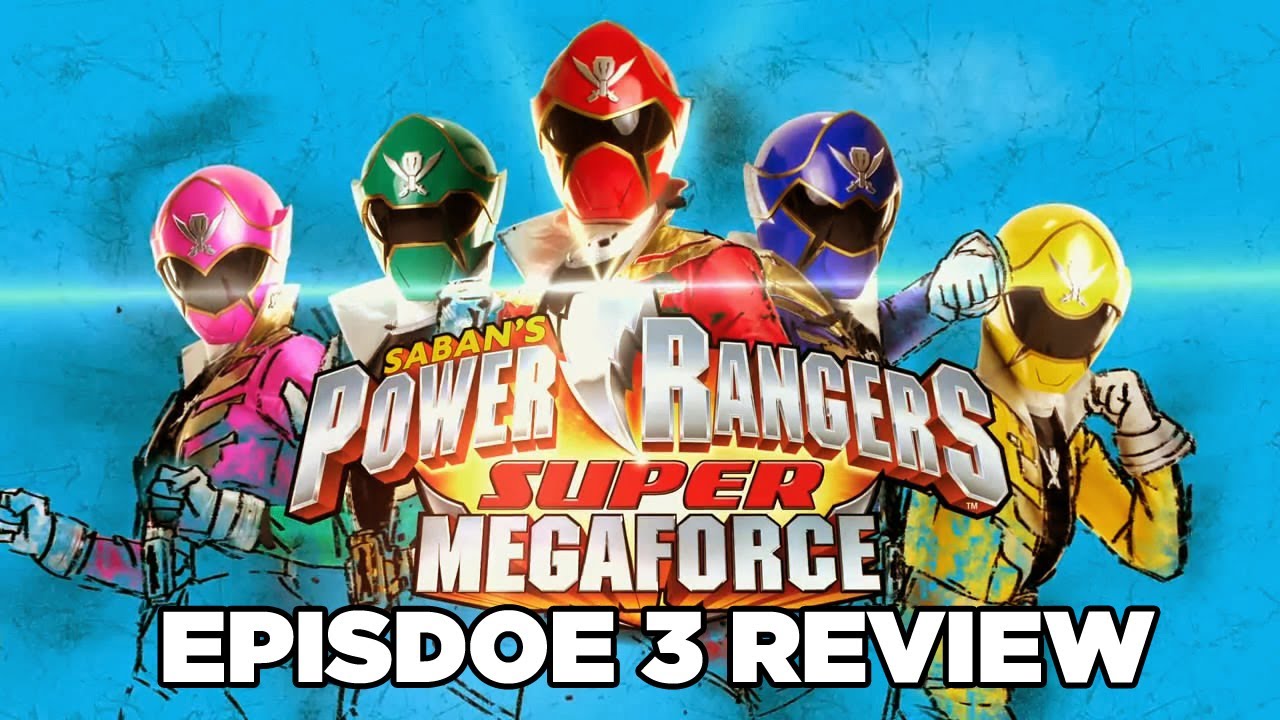 Power Rangers Super Megaforce Episode 3 Blue Saber Saga Review | Airlim