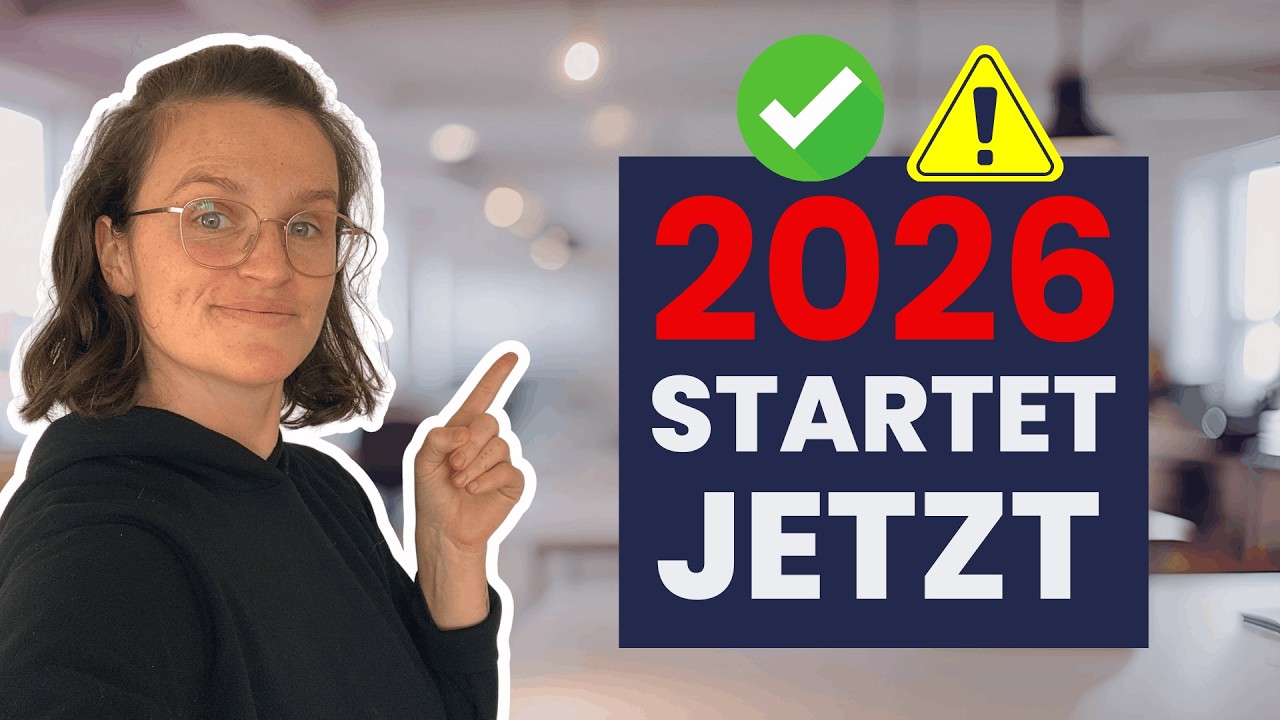 5 Dinge, die Selbstständige Anfang 2026 klären sollten