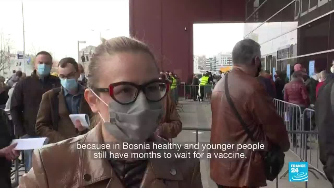 Foreigners flock to Serbia for coronavirus jabs