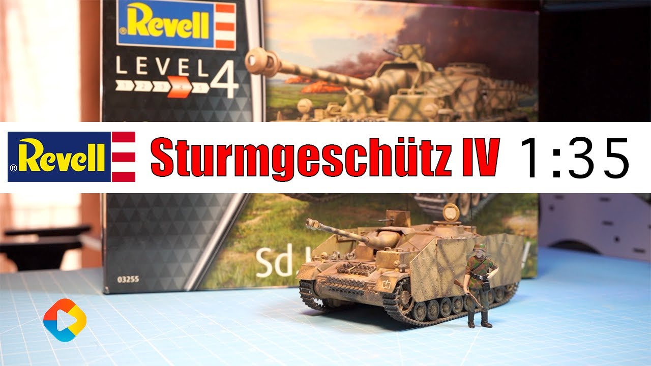 MAQUETA REVELL - SD.KFZ. 167 STUG IV | ESCALA 1:35 | EN ESPAÑOL - DonGregorioYJack