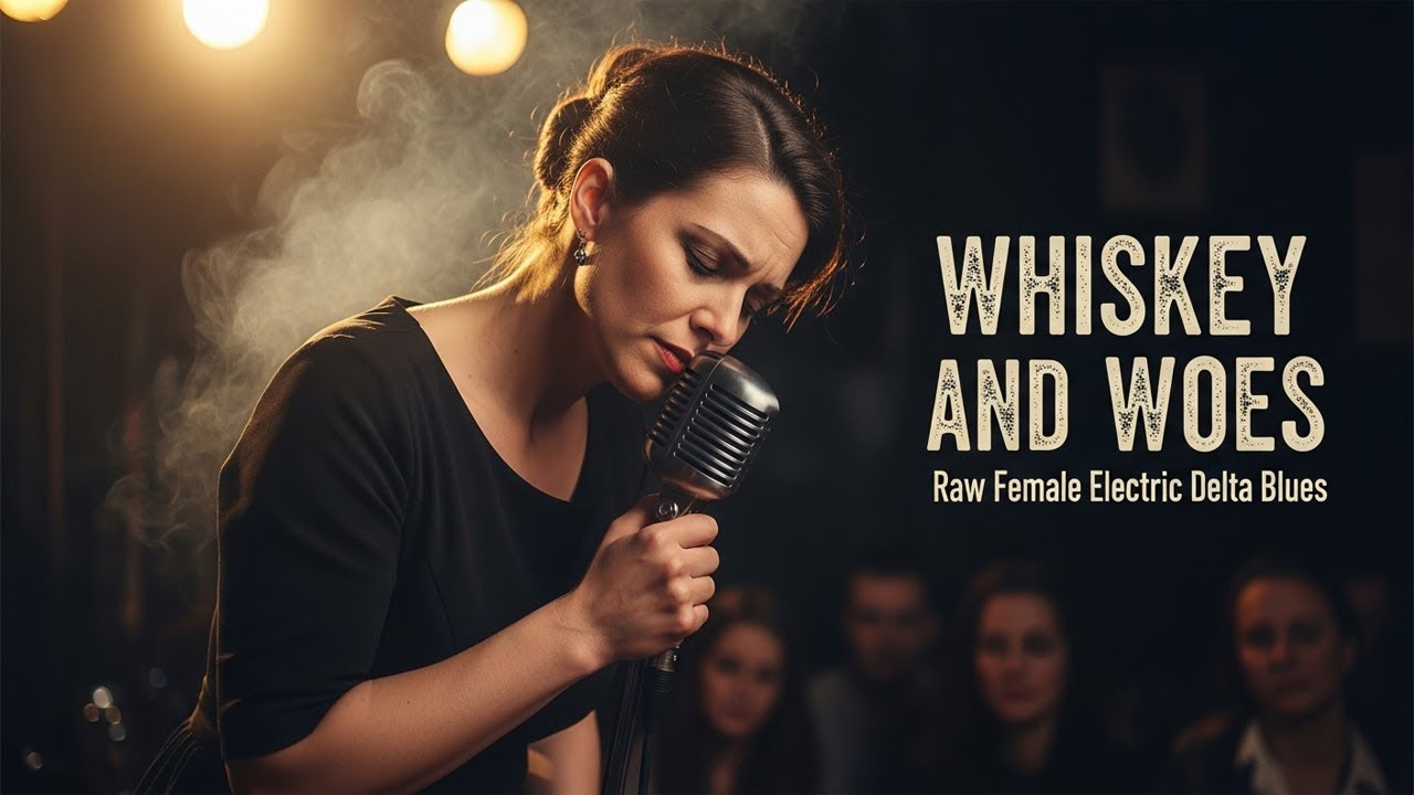 Whiskey and Woes | Raw Vintage Female Electric Delta Blues (1951s Southern Juke Joint)