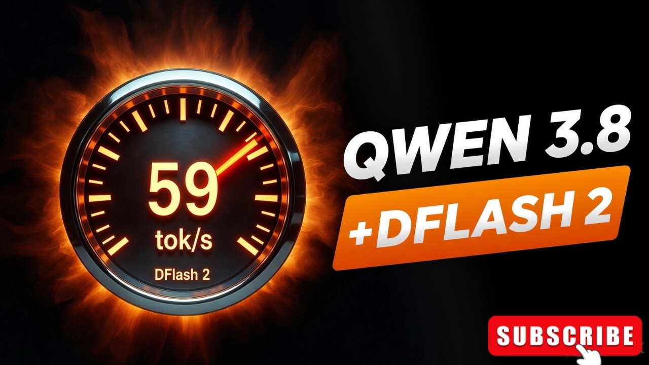 DFlash 2: Qwen3.8-27B в 2 раза быстрее &mdash; живой тест локально