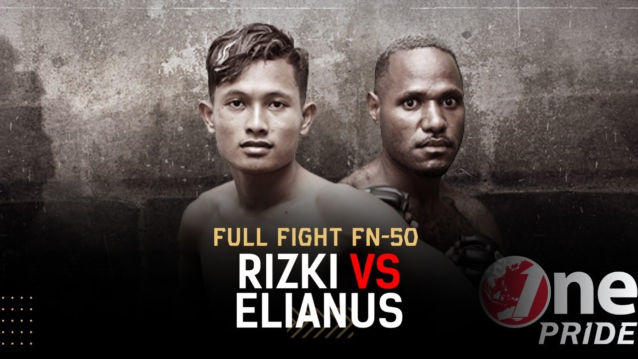 TKO! 😵 Rizki Rifai vs Elianus Enembe (Strawweight) | Full Fight One Pride MMA FN 50