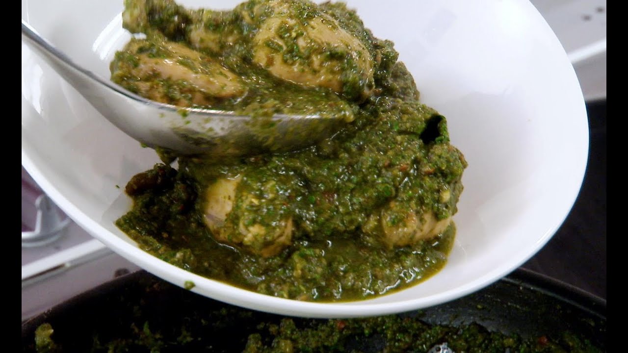 Punjabi Chicken with Spinach - Indian Food Made Easy with Anjum Anand - BBC Food