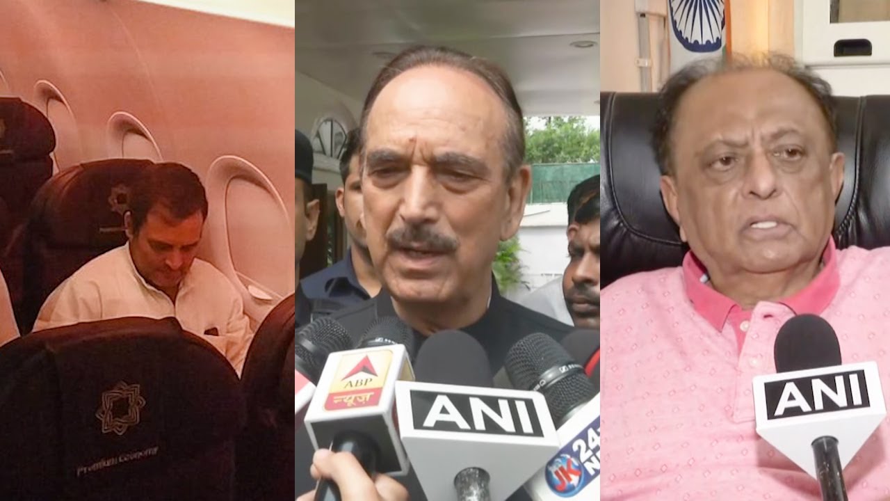 Rahul Gandhi along with opposition delegation sent back from Srinagar