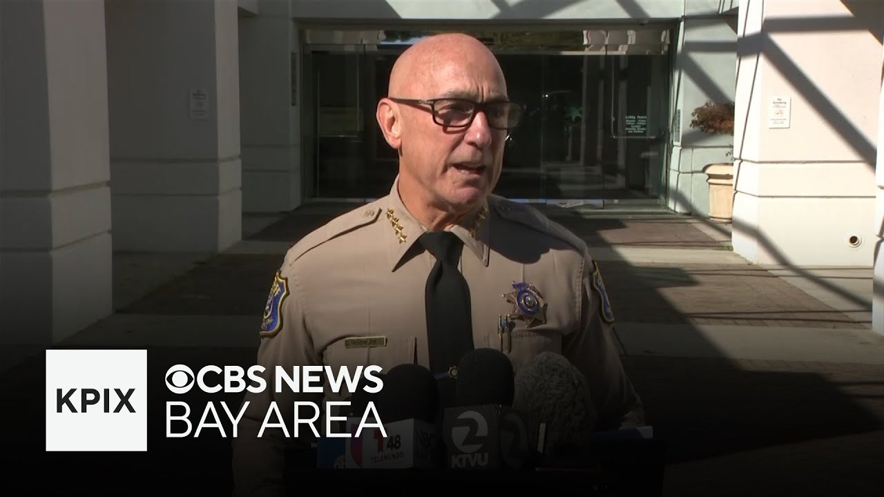 Watch: Santa Clara Sheriff discusses fatal shooting of allegedly armed suspect by deputies