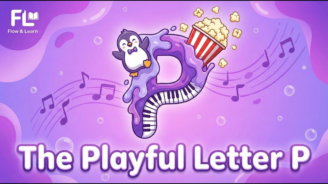 The Playful Letter P | Flow & Learn