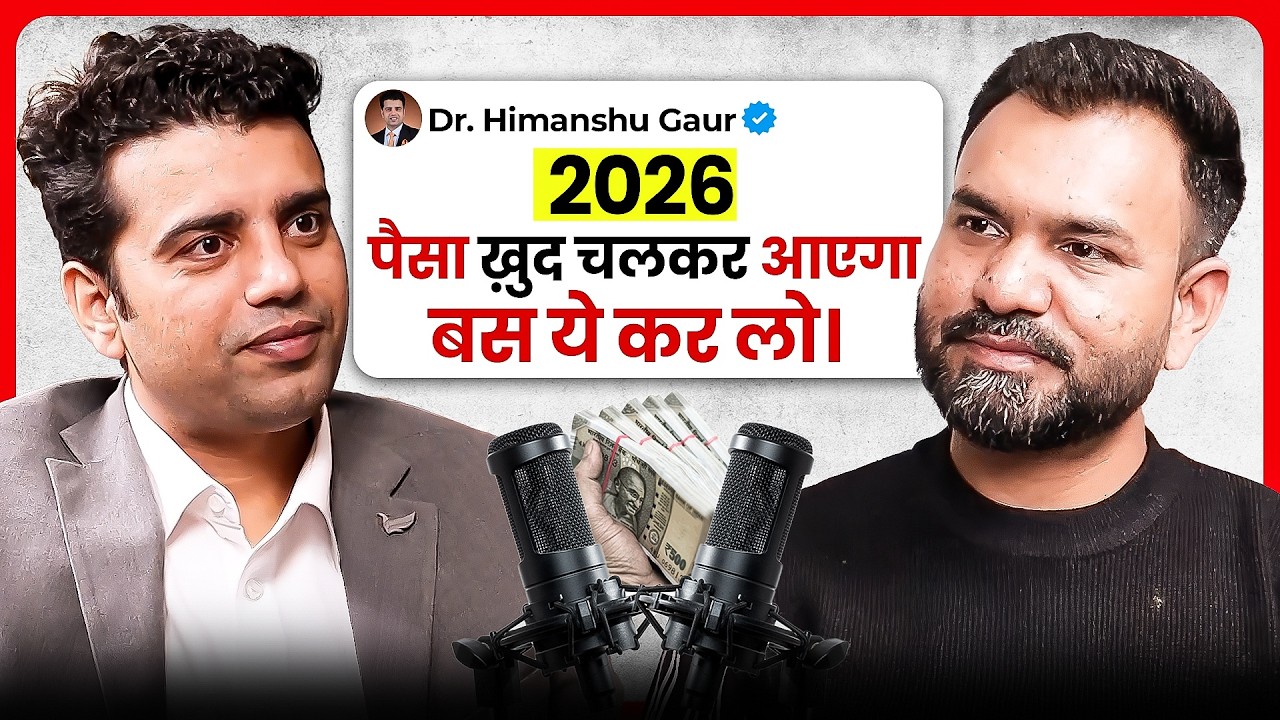 How to Attract Wealth in 2026 using NLP? अमीर कैसे बनें Ft. Dr. Himanshu Gaur | Rahul Tiwari Podcast