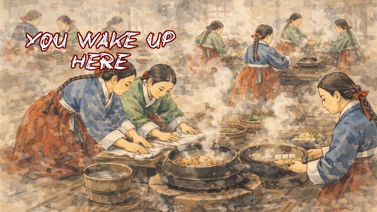 You Wake Up in a Snowy Korean Palace on Lunar New Year ❄️ | Ambience & BGM