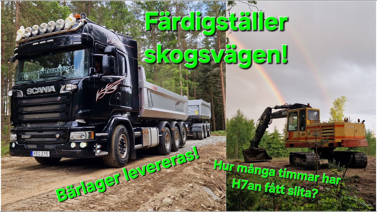 Färdigställer väg!