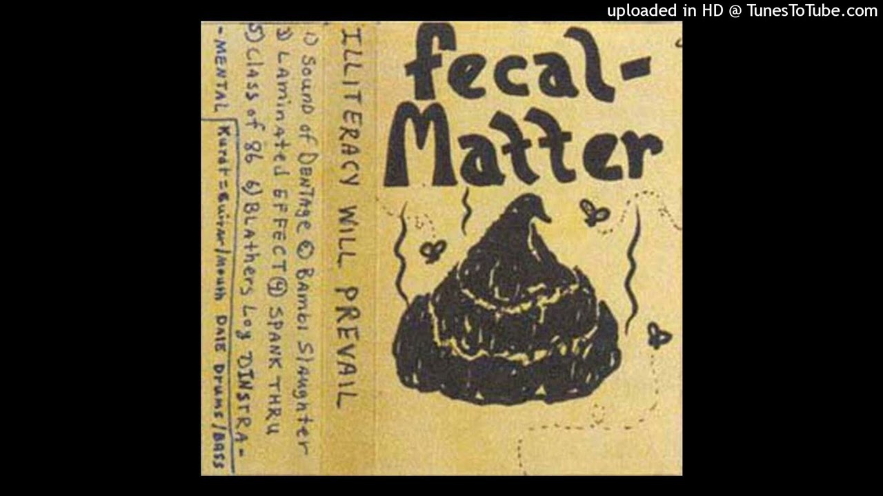 Fecal Matter - Laminated Effect (Made not born)
