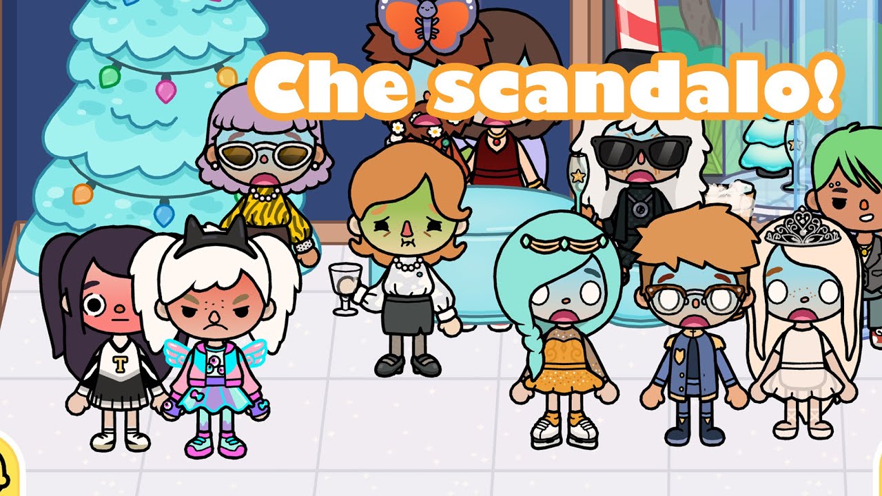 La mamma di Ricky l'ha fatta GROSSA ! ❄️Il Ballo d'inverno pt.2❄️ [ Toca life world storie ]