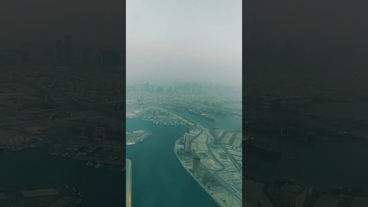 # 1# an Aerial view # Cityscape # Causeway # Landscape # Water Canal# Dubai Skyline # ytshorts #