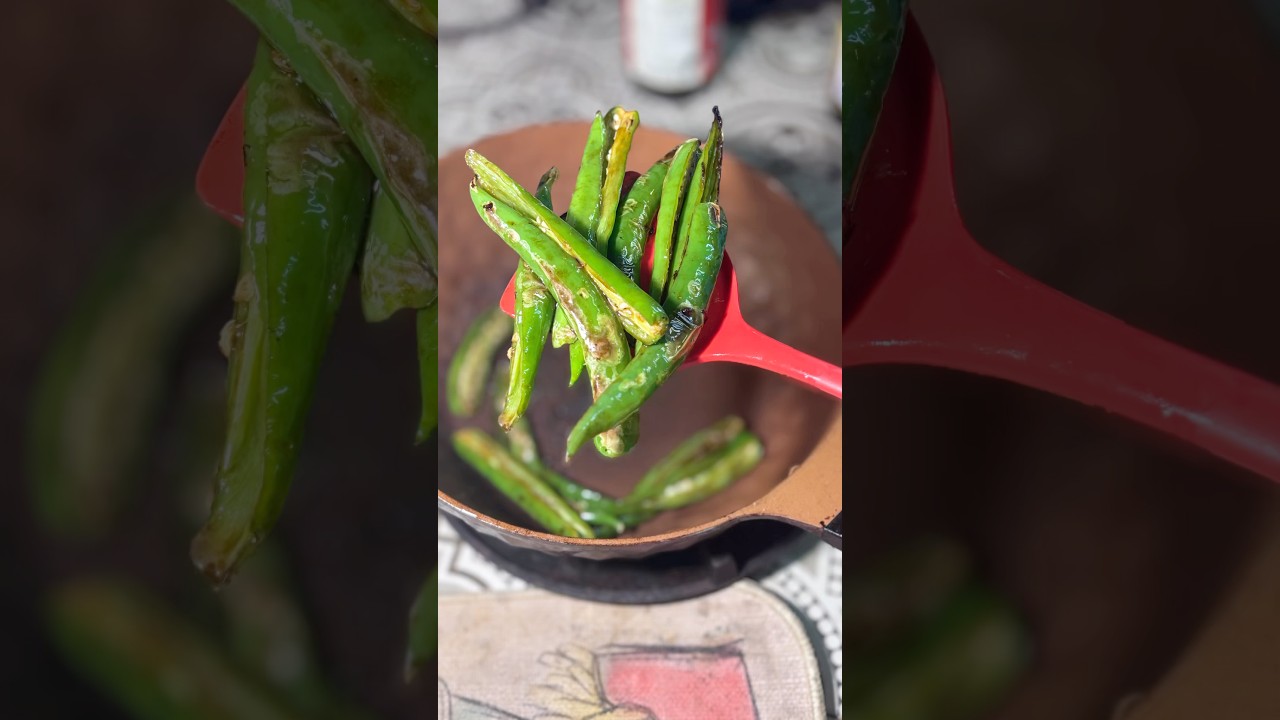 Quick & Spicy! Chili Stir-Fry in 1 Minute #cooking #food #chili