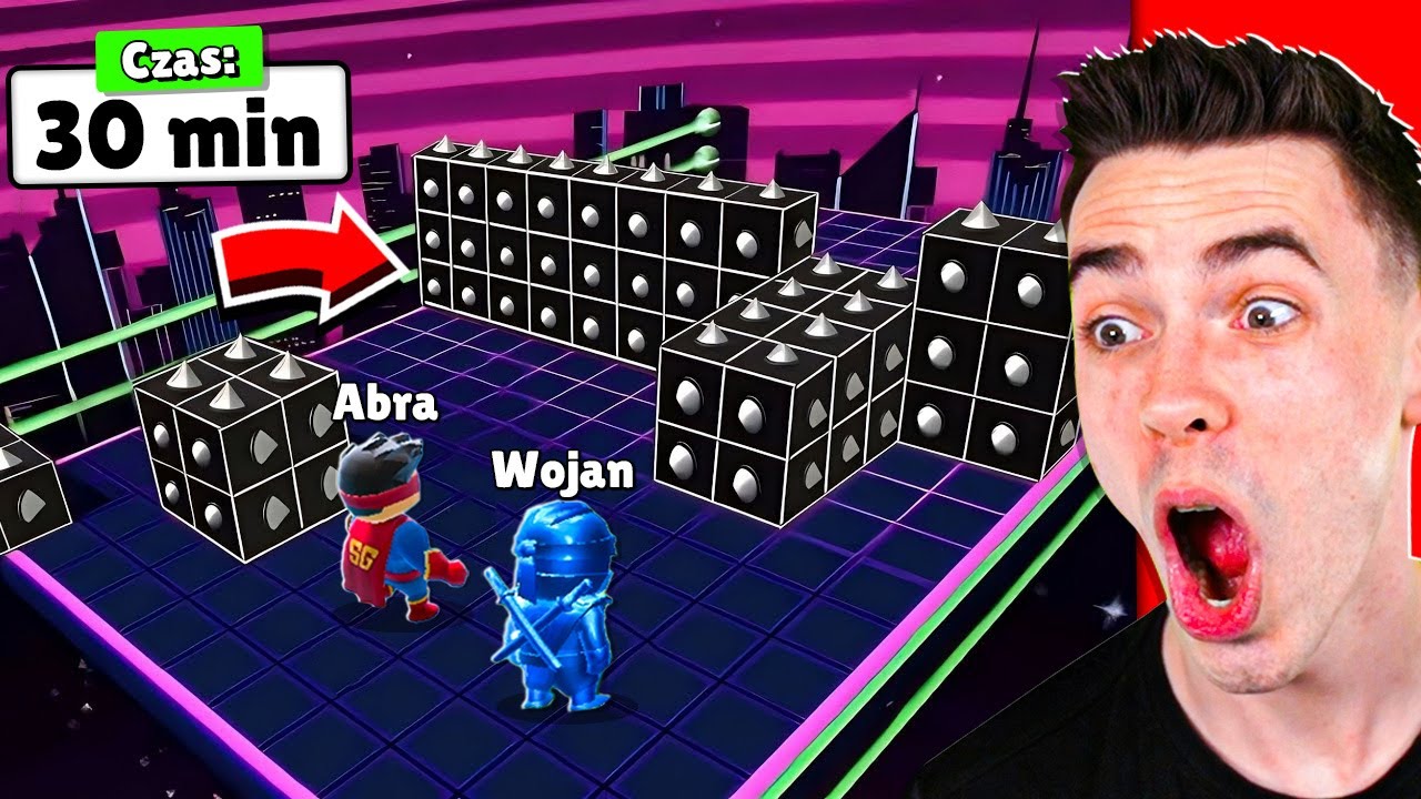 POBILIŚMY REKORD ŚWIATA 🏆 NAJDŁUŻSZEJ GRY ⏰ na BLOCK DASH w STUMBLE GUYS! 🔥