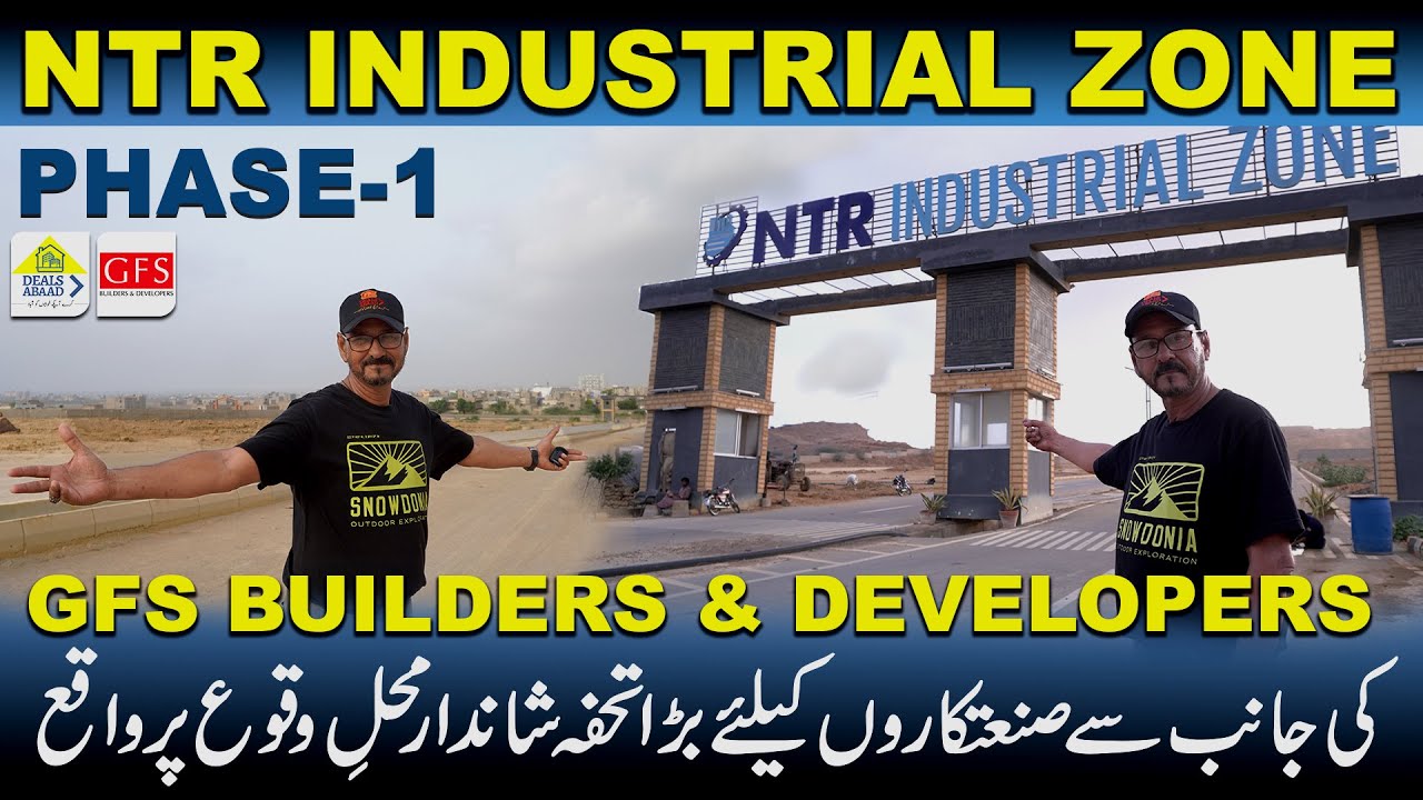 North Town Industrial Zone Phase 1 Development Updates July 2023 by DealsAbaad Surjani Town Karachi