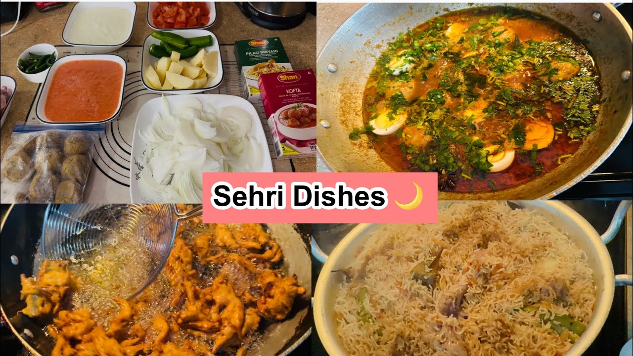 RAMADAN SEHRI AND IFTARI || SEHRI DISHES ||