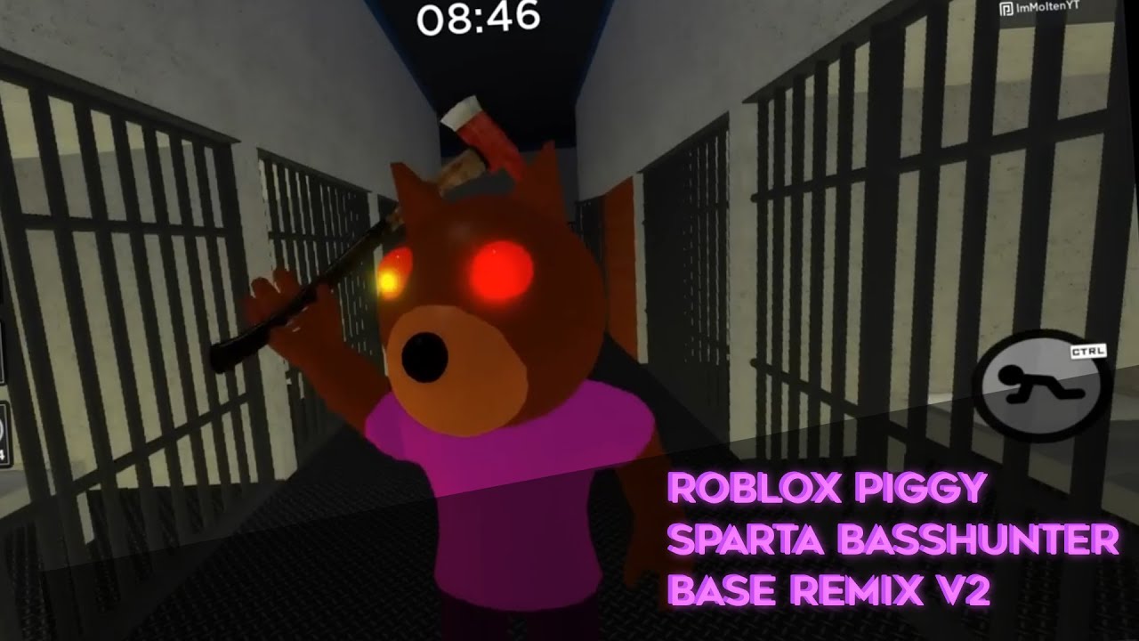 (V2) Roblox Piggy Jumpscares - Sparta Basshunter BSE Remix
