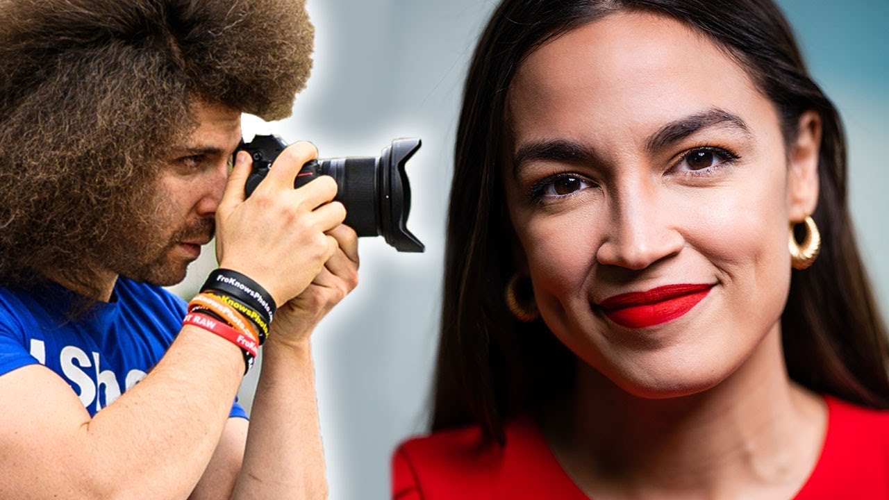I ONLY HAD 3 SECONDS to Photograph Alexandria Ocasio-Cortez | Did I SCREW UP?