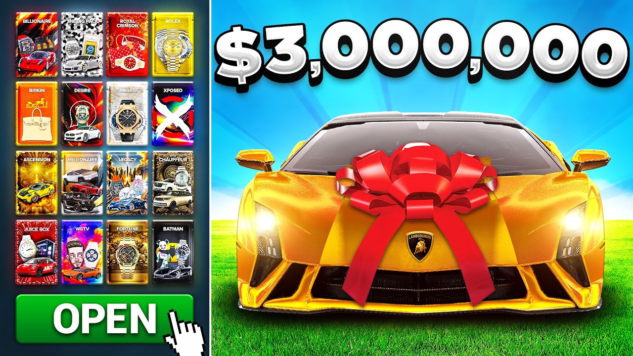 I OPENED EVERY CASE ON PACKDRAW! ($3,000,000 World Record Unboxing...)
