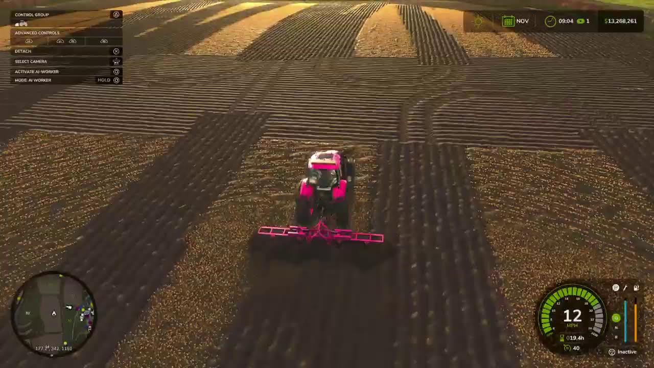 Firming simulator, 25 working on Mom's Farm.