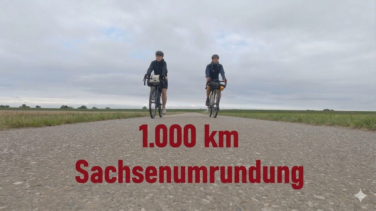 1.000 km Sachsenumrundung mit dem Gravelbike