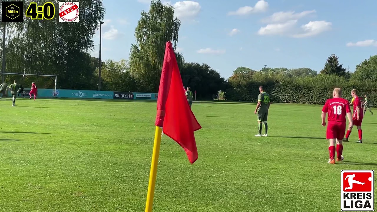 6. Sptg BSV Mölln : SV Siedenbollentin II - 2x Doppeltor in der ersten Hälfte