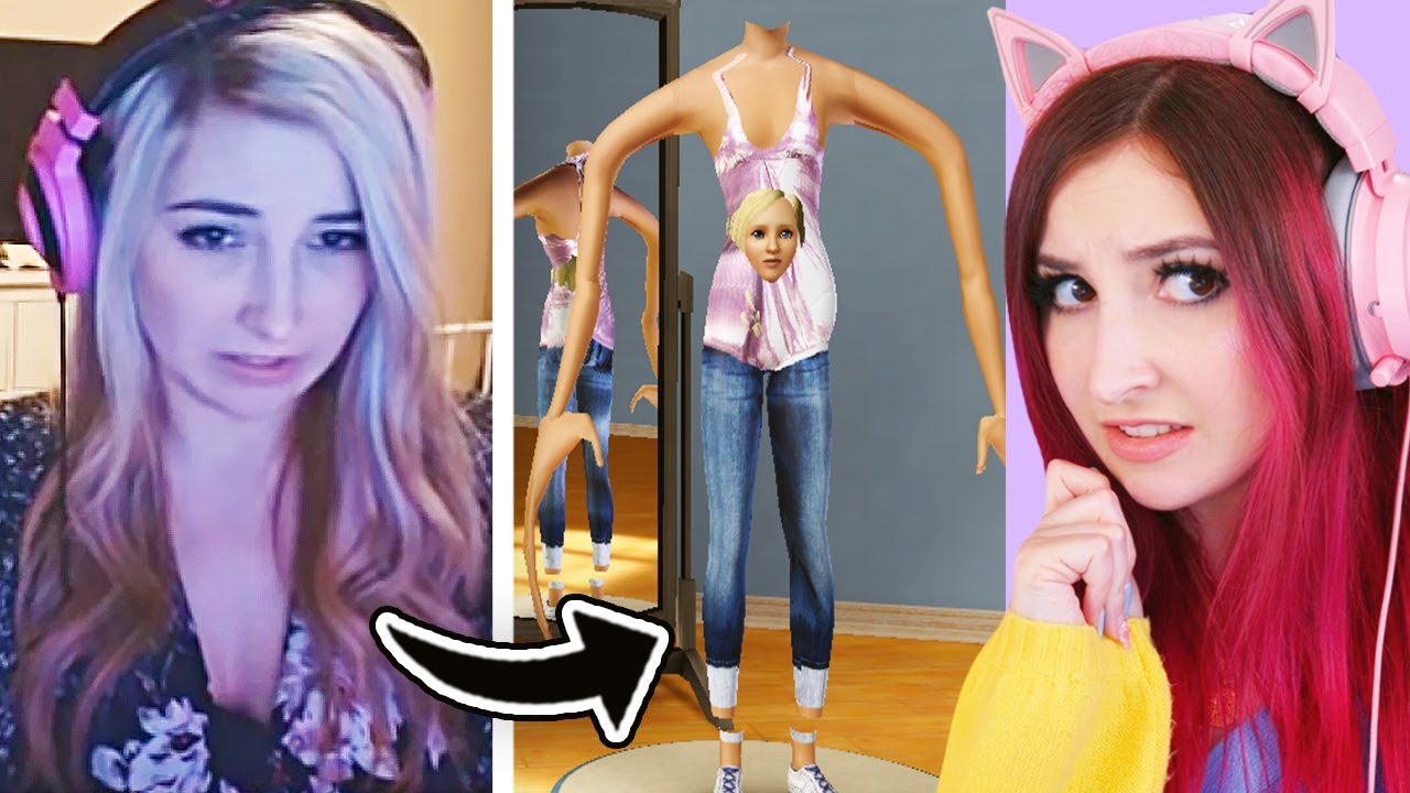Reacting To My Old Sims Let's Plays