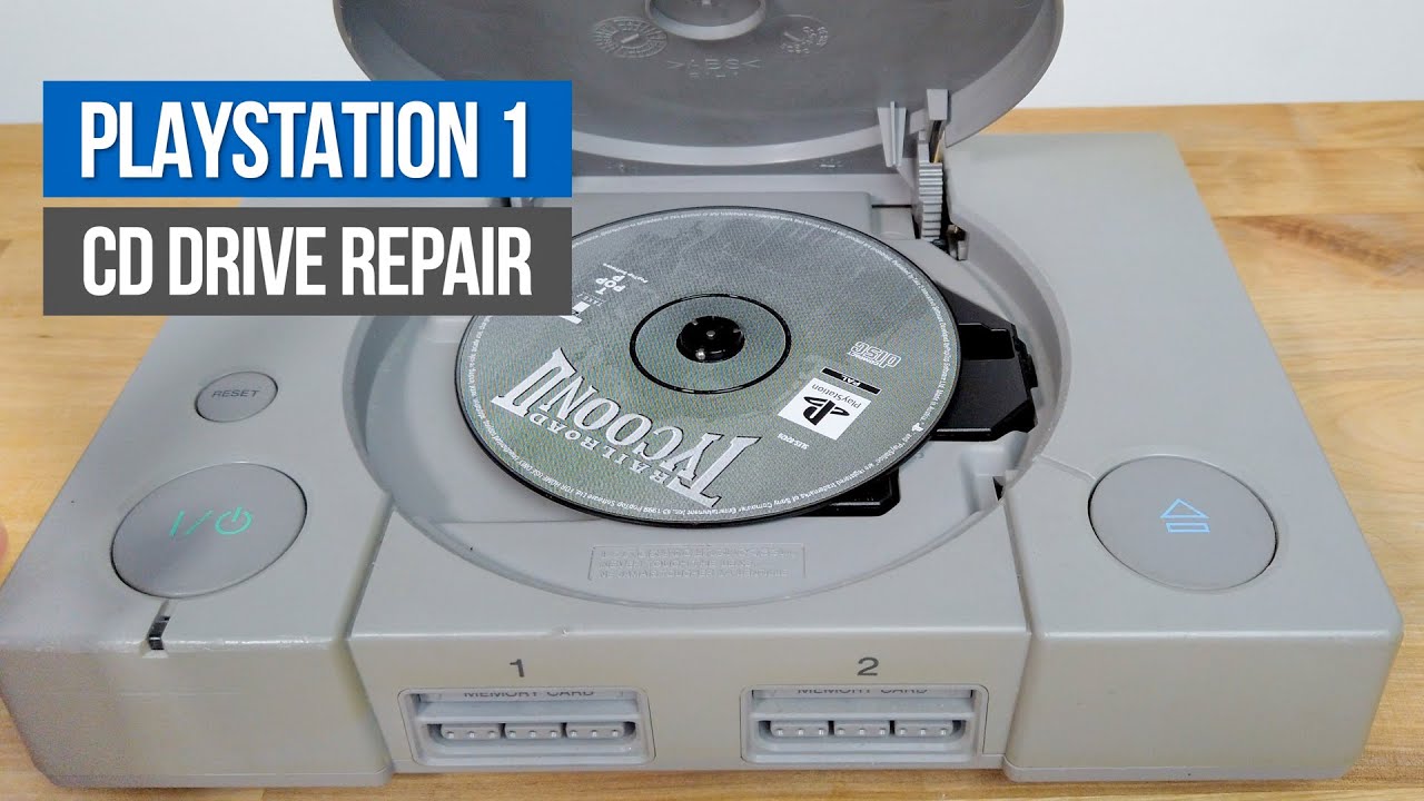Squealing Sony PlayStation 1 / PS1 - CD Drive Repair
