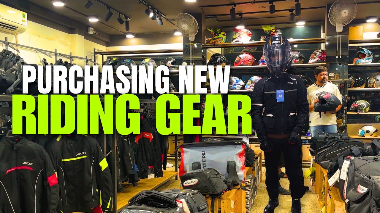 New Riding Gear Shopping for My Himalayan 450 | Ultimate Biker Upgrade Vlog