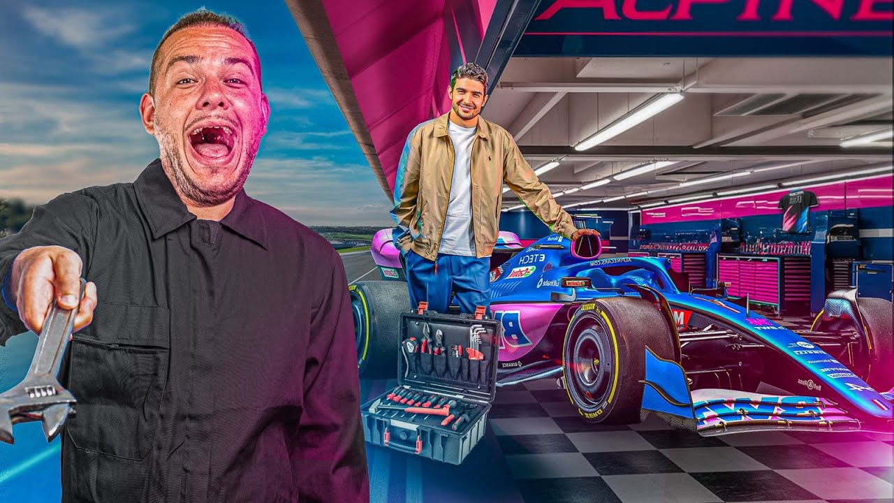 On démonte la FORMULE 1 d'Esteban ! (vraiment)