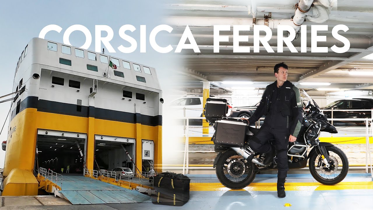 Corsica Motorcycle Tour Starts NOW! Motorcycle Ferry To Corsica