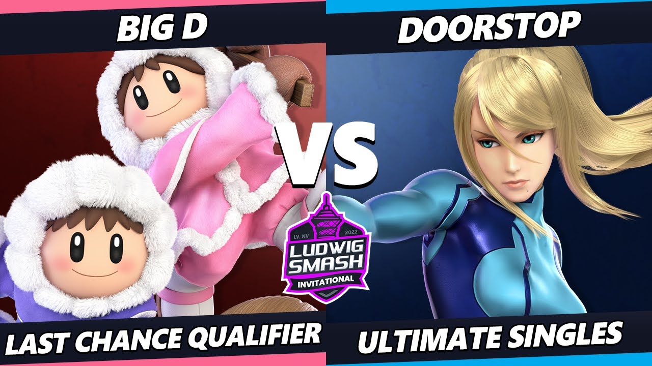 Ludwig Invitational - Big D (Ice Climbers) Vs. Doorstop (ZSS) SSBU Ultimate Tournament