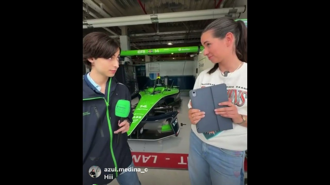 Full livestream from @EnvisionRacing featuring @AidanGallagher 