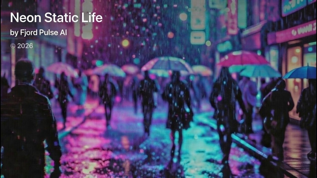 🔥 Neon Static Life – Full Album 2026 | Synthwave Indie Rock & Vaporwave Trip 🌃