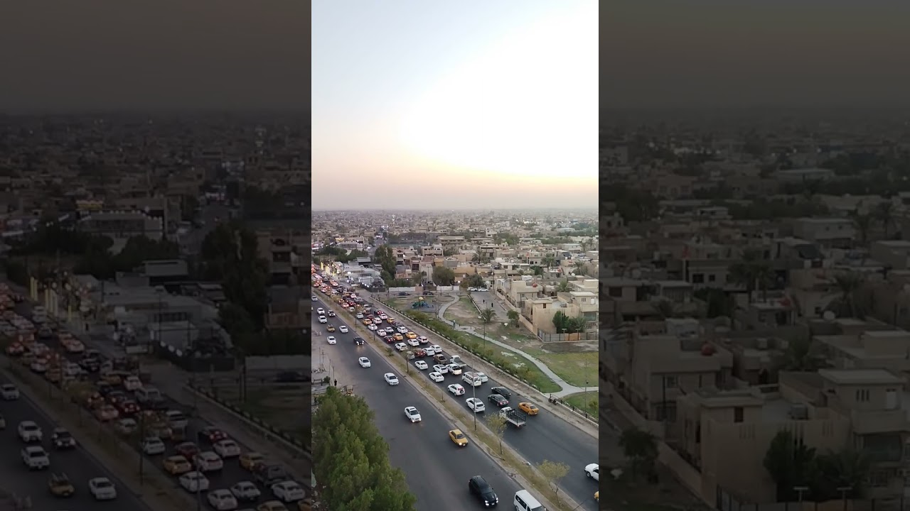 اذان المغرب بصوت الشيخ هاشم .منطقة حي الاعلام