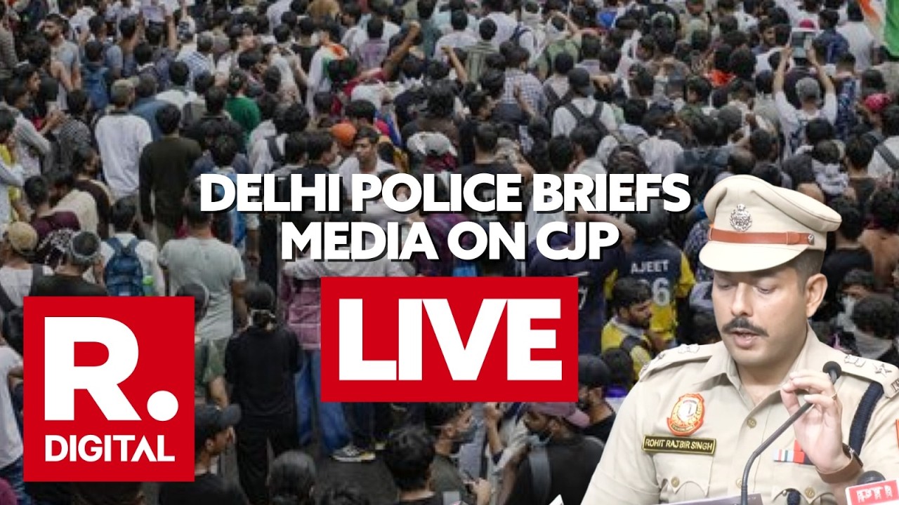 BREAKING LIVE: Delhi Police Briefs Media On Jantar Mantar Protest | FRS Findings | CJP Protest
