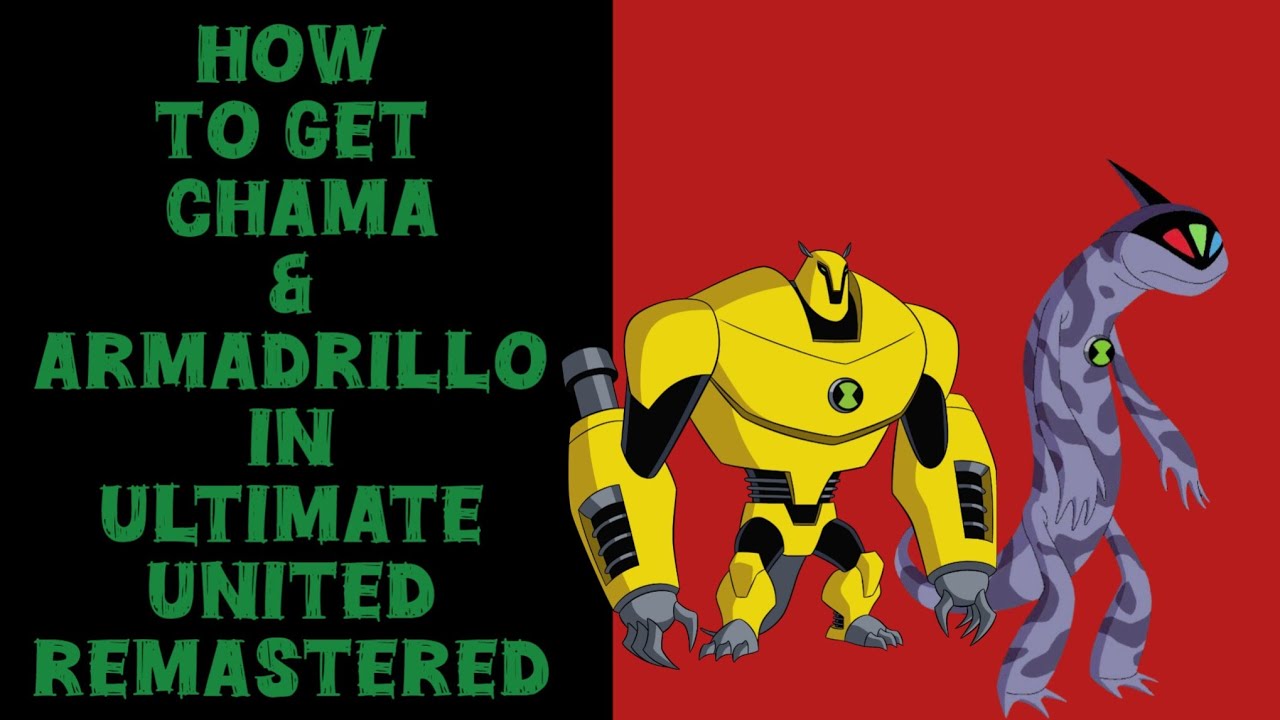 Tutorial:How to get Chamalien & Armadrillo in ultimate united remastered #roblox #ben10